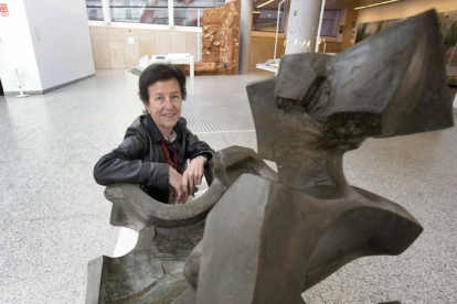 Aurora Martín, coordinadora del Museo de la Evolución Humana.-RAÚL G. OCHOA