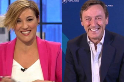 Cristina Pardo y Rafael Hernando.-EL PERIÓDICO/ ARCHIVO