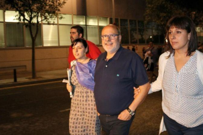 El director de El Vallenc, Francesc Fàbregas, que se negó a declarar ante la Guardia Civil.-ACN / ANNA MAYOR