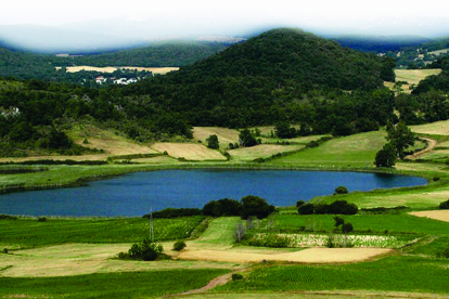 El pueblo de Cernégula, al norte de la Merindad de Río Ubierna. I. L. MURILLO