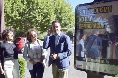 La campaña puede verse en 30 mupis de Burgos, así como en las cuatro pantallas digitales de la ciudad. ICAL