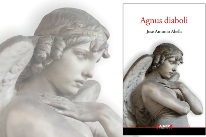 El Ángel de la Resurrección de Giulio Monteverde protagoniza la portada de 'Agnus diaboli'. VALNERA