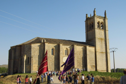 La iglesia de la Natividad de Barriuso es un magnífico ejemplo del gótico rural de la provincia de Burgos. ECB.