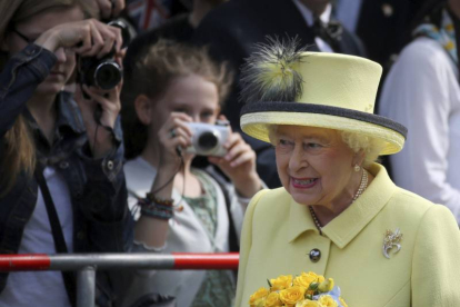 La reina Isabel II de Inglaterra.-Foto: EFE/ ARCHIVO