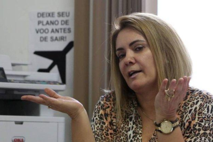 Ana Cristina Siqueira Valle, expareja de Jair Bolsonaro-O GLOBO