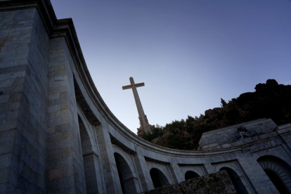 Parte de la hexedra o arquería frontal del Valle de los Caídos.