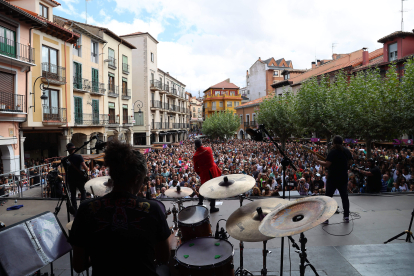 Este año la programación se concentró en la Plaza Mayor de Aranda de Duero.