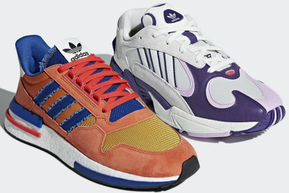 Modelos de zapatillas Adidas inspiradas en Dragon Ball-@SOLELINKS (TWITTER)