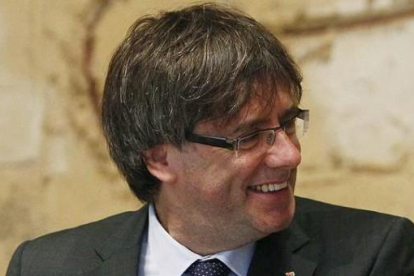 El presidente de la Generalitat de Cataluña, Carles Puigdemont.-EFE/Marta Pérez