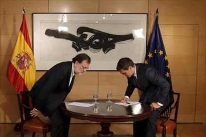 Rajoy y Rivera-JOSE LUIS ROCA