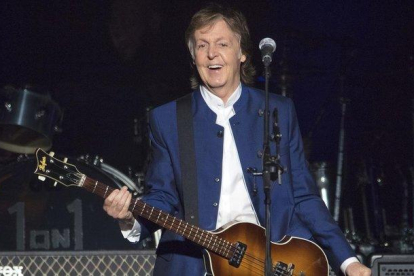 Paul McCartney, en un concierto en Florida, en el 2017.-AP