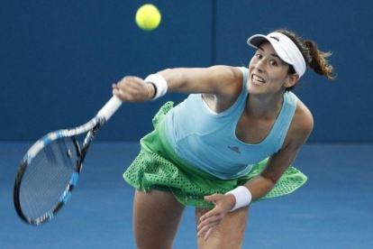 Muguruza ya está en semifinales, en Brisbane.-EFE / DAVE HUNT