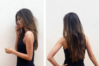 Fotografías donde se pueden ver las "imperfecciones" de Sara Carbonero.-