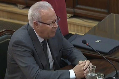 Sebastián Trapote en su declaración en el Supremo.-SEÑAL SUPREMO