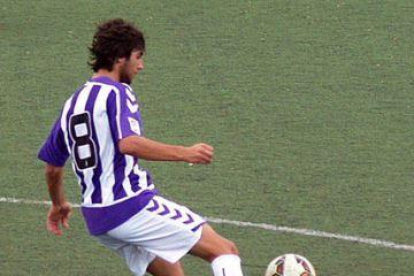 Pablo del Álamo con la camiseta del Real Valladolid.-