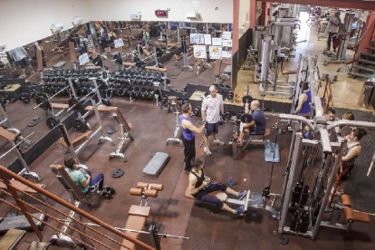 El Plan Uno da acceso a todo el gimnasio desde la sala fitnes de la foto a la piscina o la sauna.-SANTI OTERO
