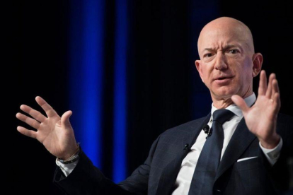 El fundador de Amazon, Jeff Bezos.-AFP