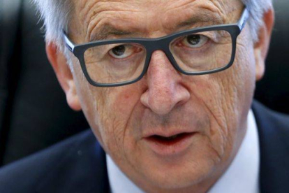 El presidente de la Comisión Europea Jean-Claude Juncker en una reunión en Bruselas.-Foto: REUTERS / FRANCOIS LENOIR