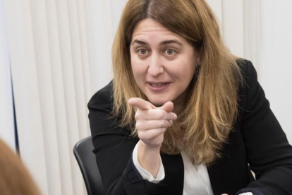 La coordinadora general del PDECat, Marta Pascal, en una imagen del pasado enero.-PERIODICO (EFE / MARTA PÉREZ)