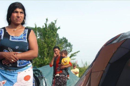 Campamento de gitanos en Roma.-IRENE SAVIO