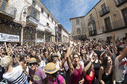 La plaza del Trigo de Aranda volverá a ser uno de los escenarios calientes del festival.-Sonorama-Jacobo Reventa