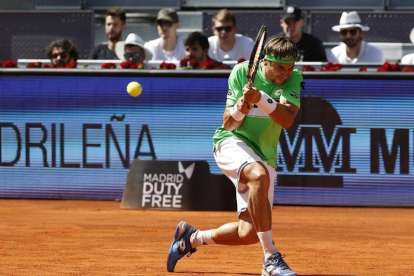 El tenista español David Ferrer.-