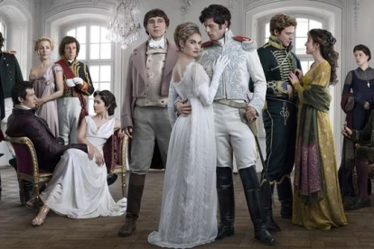 Imagen promocional de la miniserie de la BBC 'Guerra y paz'.-