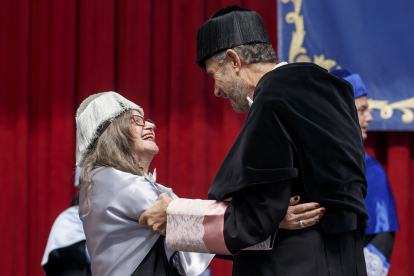 Acto de investidura como doctora honoris causa por la Universidad de Burgos a la enfermera Doris Grinspun. SANTI OTERO