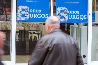 Los burgaleses ‘olvidaron’ canjear más de 2.300 bonos al consumo en comercios. TOMÁS ALONSO