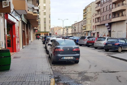 Imagen de la calle donde se produjo la reyerta.-L. V.