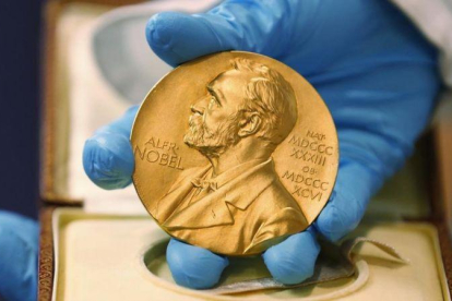 Medalla de oro del Premio Nobel.-AP / PHOTO FERNANDO VERGARA