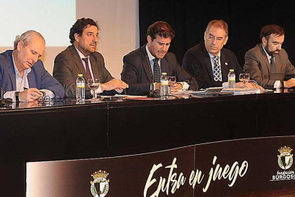 Imagen de la última Asamblea delBurgos CF.-ISRAEL L. MURILLO