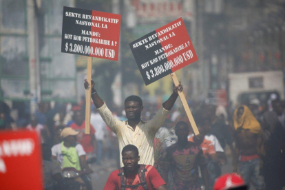Protestas en Puerto Príncipe-ANDRÉS MARTÍNEZ CASARES/ REUTERS