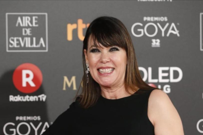 La documentalista Mabel Lozano, en la ceremonia de los premios Goya 2018.-/ JAVIER LIZON / EFE