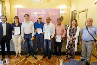 Entrega de certificados del Esquema Nacional de Seguridad en la Diputación de Burgos. SANTI OTERO