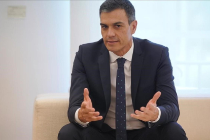 Pedro Sánchez. /-JOSE LUIS ROCA