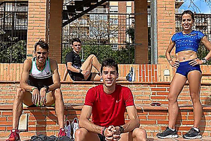 Los atletas del ‘Grupo del Río’ Arce, Gómez, Sánchez y Campo podrán entrenar al aire libre en los próximos días , ECB