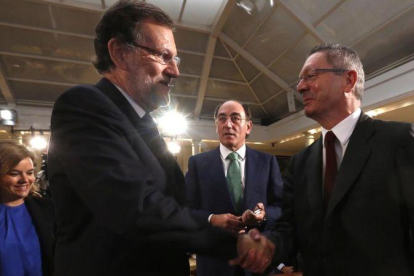 Rajoy y Gallardón, en una imagen de archivo.-DAVID CASTRO
