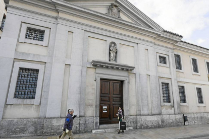 En el convento de Santa Ana niegan que allí se realizarán los rituales.-PABLO REQUEJO