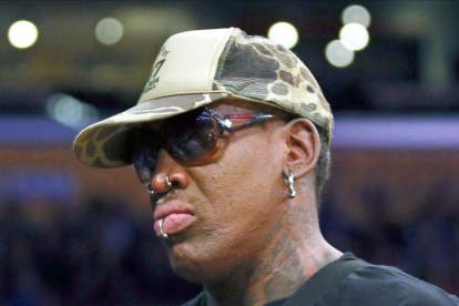 Dennis Rodman, en una imagen de archivo reciente.-DANNY MOLOSHOK