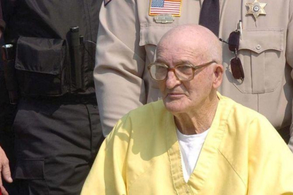 Edgar Ray Killen, el único condenado por el asesinato de los tres activistas de los derechos civiles en Misisipí.-RICK GUY / EFE