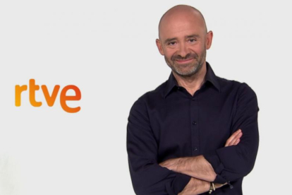Antonio Lobato, en una imagen colgada en las redes en la que se confirma su fichaje por TVE.-