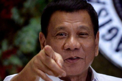 El presidente filipino Rodrigo Duterte.-REUTERS / EZRA ACAYAN