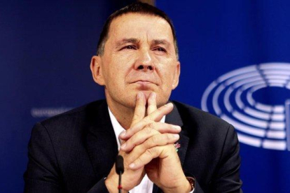Otegi, en noviembre pasado, en Bruselas.-EFE / JAVIER ALBISU