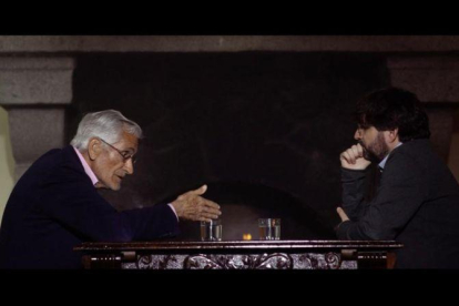 Rafael Vera conversa con Jordi Évole, en Salvados (La Sexta).-EL PERIÓDICO