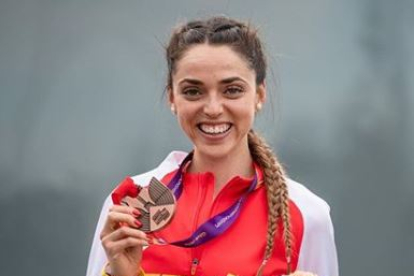 Celia Antón logró el bronce en el Europeo sub 23 de Gavle (Suecia). ECB