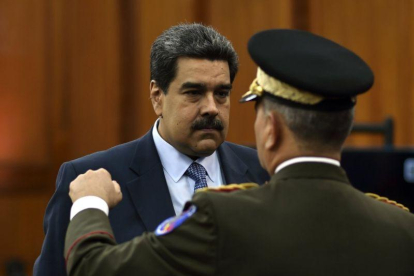Nicolás Maduro, presidente de Venezuela.-YURI CORTEZ   AFP