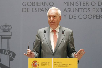 El ministro de Asuntos Exteriores, José Manuel García-Margallo.-Foto: Victor Lerena / EFE
