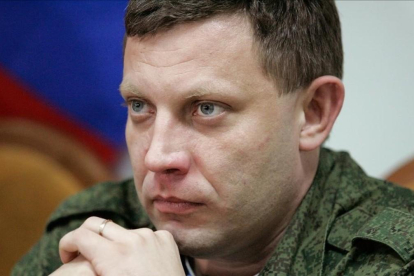 El líder de la autoproclamada república popular de Donetsk (RPD), Alexandr Zajarchenko. /-ALEXANDER ERMOCHENKO