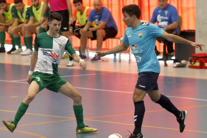 El Círculo BigMat Fontecha cayó en la cancha del Otxartabe.-SANTI OTERO